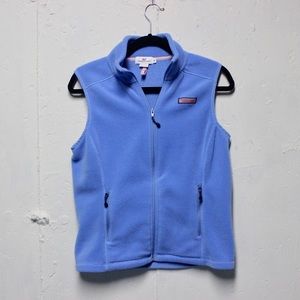 FREE SHIPPING 🐳 Vineyard Vines Preppy Baby Blue Fleece Vest